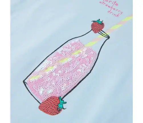 Bērnu T-Krekls, Maigi Zils, 104