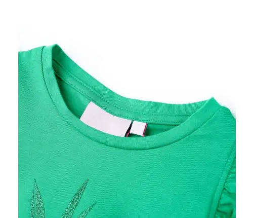 Bērnu T-Krekls, Zaļš, 116