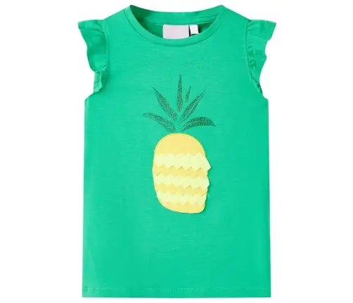 Vaikiški Marškinėliai, Žalios Spalvos, 140 Dydžio