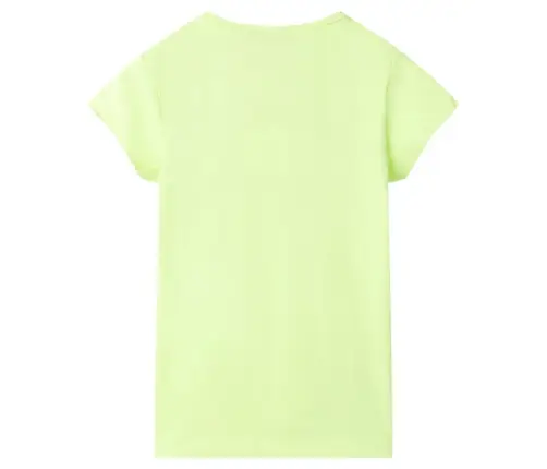 Bērnu T-Krekls, Fluo Dzeltens, 116