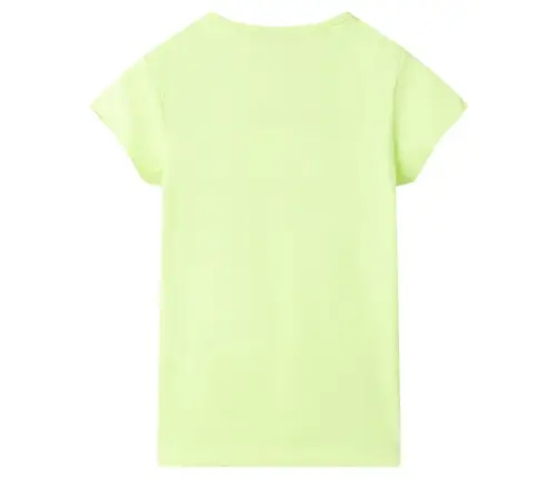 Bērnu T-Krekls, Fluo Dzeltens, 140