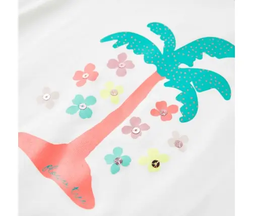 Bērnu T-Krekls, Krēmīgi Iedzeltens, 116