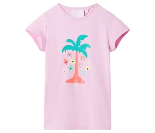 Bērnu T-Krekls, Ceriņu Krāsā, 116