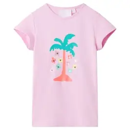 Bērnu T-Krekls, Ceriņu Krāsā, 128