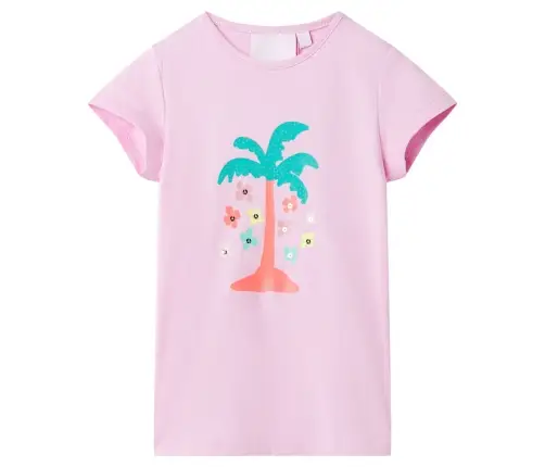 Bērnu T-Krekls, Ceriņu Krāsā, 140