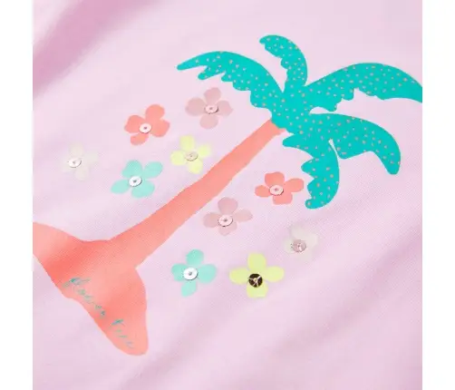 Bērnu T-Krekls, Ceriņu Krāsā, 140