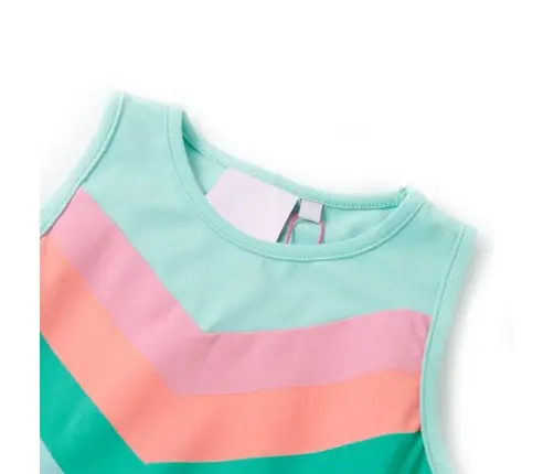 Vaikiška Suknelė Su Sutraukiama Juostele, Šviesiai Mėtinė, 116 Dydžio