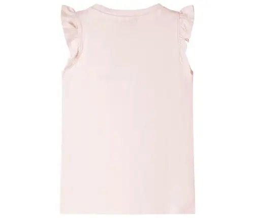 Bērnu Krekls Ar Volānu Piedurknēm, Maigi Rozā, 140