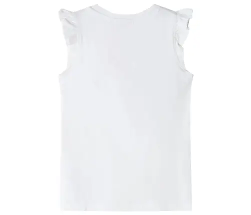 Bērnu Krekls Ar Volānu Piedurknēm, Krēmīgi Iedzeltens, 92