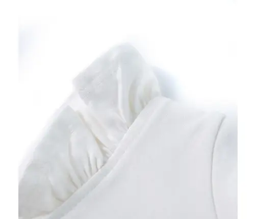 Bērnu Krekls Ar Volānu Piedurknēm, Krēmīgi Iedzeltens, 92