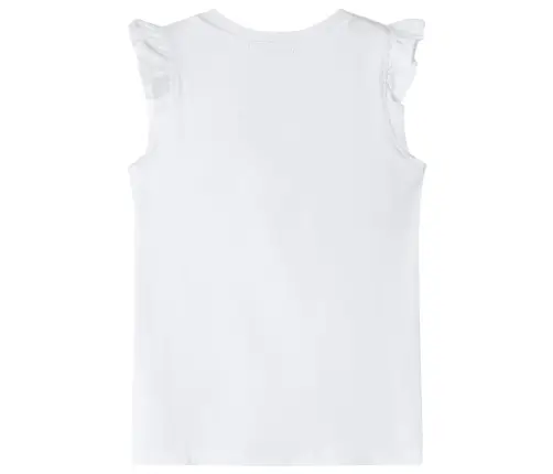 Bērnu Krekls Ar Volānu Piedurknēm, Krēmīgi Iedzeltens, 104