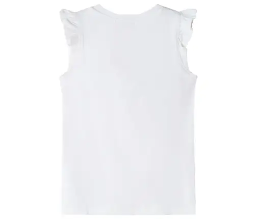 Vaikiški Marškinėliai Su Rankovėmis Su Raukiniais, Ekru, 140 Dydžio