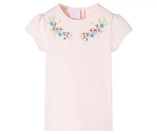 Bērnu T-Krekls, Maigi Rozā, 104