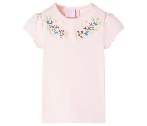Bērnu T-Krekls, Maigi Rozā, 140