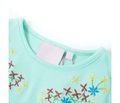 Bērnu T-Krekls, Gaiša Ūdens Krāsā, 128