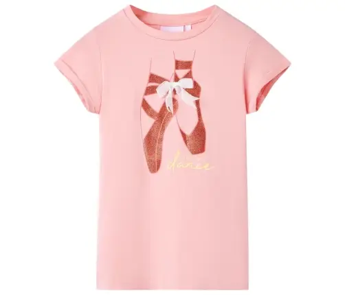 Vaikiški Marškinėliai, Rožinės Spalvos, 92 Dydžio