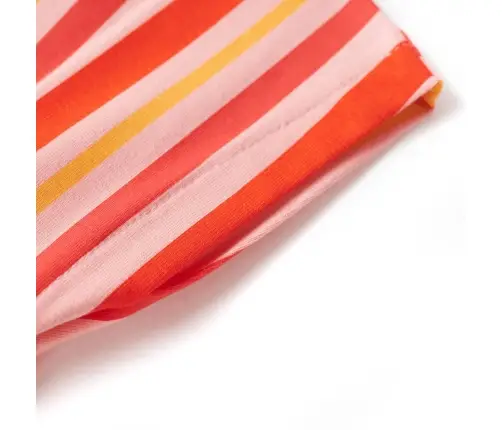 Vaikiška Suknelė Su Sutraukiama Juostele, Rožinė/Raudona, 104 Dydžio