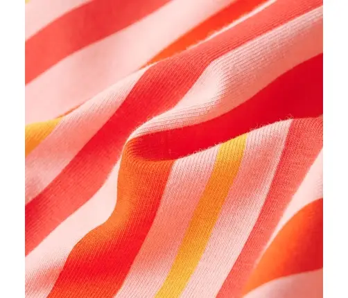 Vaikiška Suknelė Su Sutraukiama Juostele, Rožinė/Raudona, 104 Dydžio