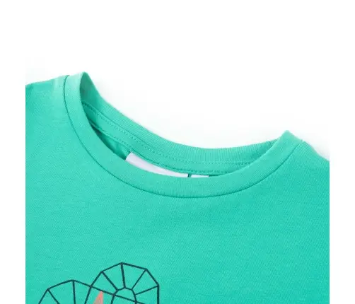 Bērnu T-Krekls, Piparmētru Krāsā, 116