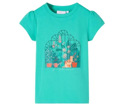 Laste T-Särk, Mündiroheline, 140