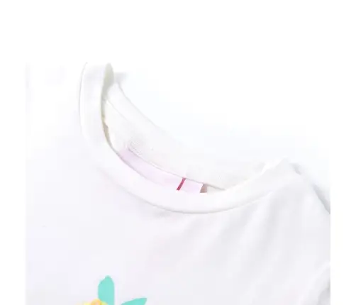 Bērnu T-Krekls, Krēmīgi Iedzeltens, 116