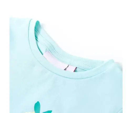 Bērnu T-Krekls, Gaiša Ūdens Krāsā, 116