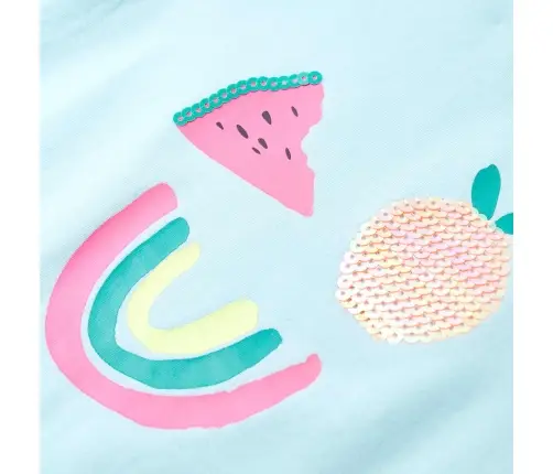 Laste T-Särk, Helesinine, 128