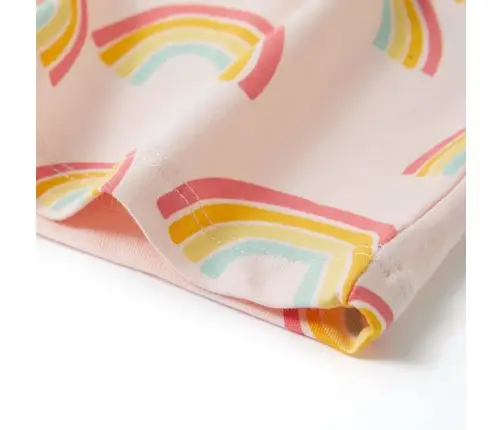 Bērnu Pidžama Ar Īsām Piedurknēm, Gaiši Rozā, 116