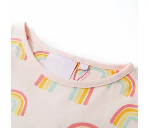 Bērnu Pidžama Ar Īsām Piedurknēm, Gaiši Rozā, 116