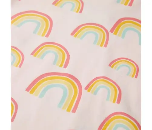 Bērnu Pidžama Ar Īsām Piedurknēm, Gaiši Rozā, 116