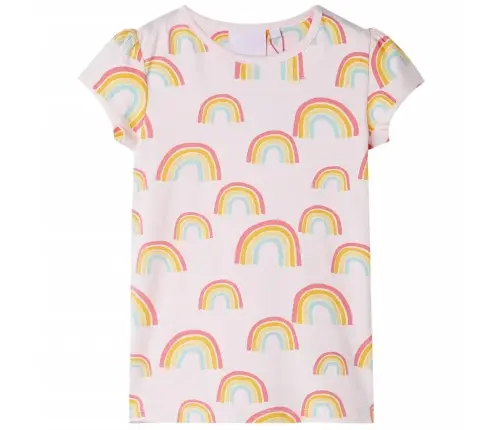 Laste Pidžaama, Lühikeste Varrukatega, Pehme Roosa, 128