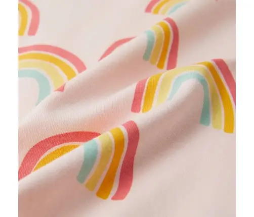 Laste Pidžaama, Lühikeste Varrukatega, Pehme Roosa, 128