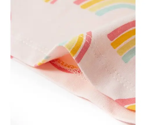 Bērnu Pidžama Ar Īsām Piedurknēm, Gaiši Rozā, 140