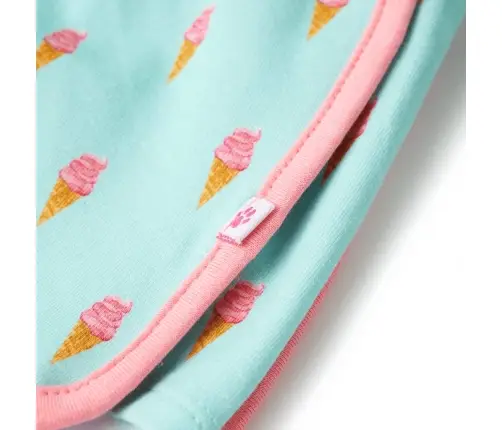 Bērnu Šorti Ar Aukliņu, Gaiša Piparmētru, 140