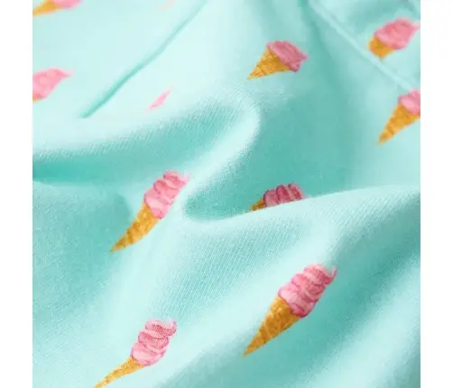 Bērnu Šorti Ar Aukliņu, Gaiša Piparmētru, 140