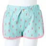 Bērnu Šorti Ar Aukliņu, Gaiša Piparmētru, 140