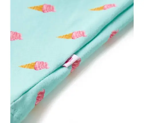 Bērnu Kleita Ar Aukliņu, Gaiša Piparmētru, 92