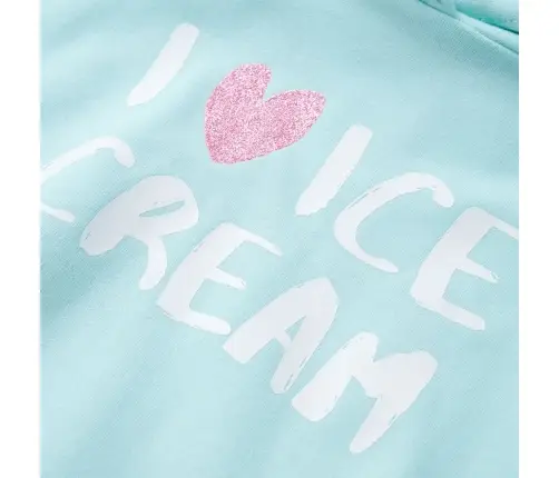 Bērnu Džemperis Ar Kapuci, Ūdens Zils, 140