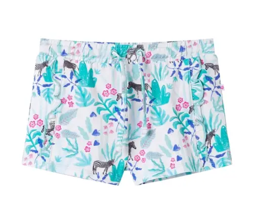 Bērnu Šorti Ar Aukliņu, Bēša Un Piparmētru, 140