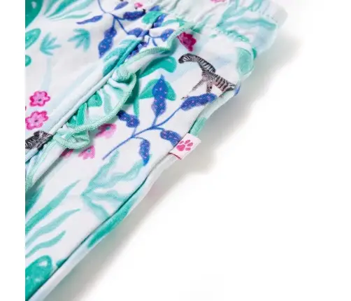 Bērnu Šorti Ar Aukliņu, Bēša Un Piparmētru, 140