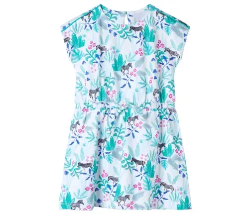 Bērnu Kleita, Bēša Un Tumša Piparmētru, 104