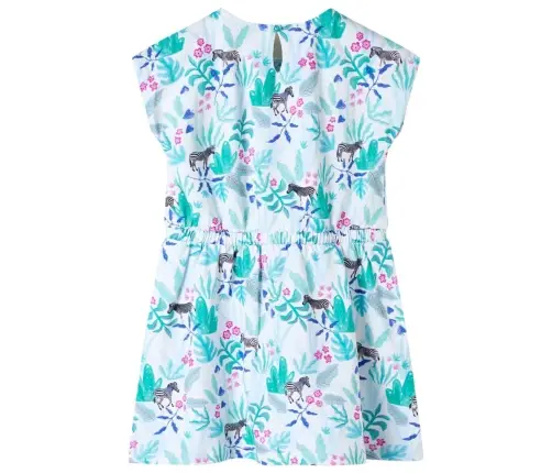 Bērnu Kleita, Bēša Un Tumša Piparmētru, 104