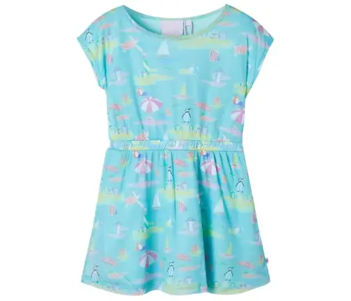 Bērnu Kleita, Gaiši Zila, 140