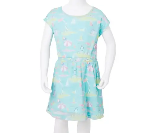 Bērnu Kleita, Gaiši Zila, 140