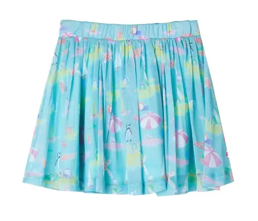 Laste Plisseeritud Seelik, Helesinine, 92