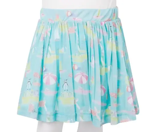 Flisēti Bērnu Svārki, Gaiši Zili, 140