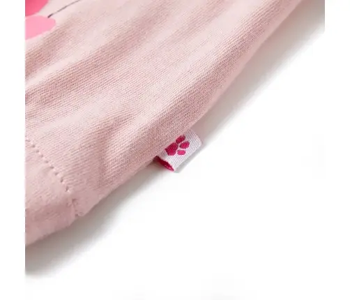 Bērnu T-Krekls, Gaiši Rozā, 92