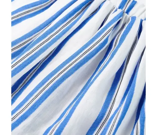 Vaikiškas Sijonas, Kobalto Mėlynos Ir Baltos Spalvos, 116 Dydžio