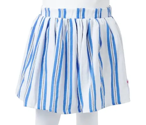 Vaikiškas Sijonas, Kobalto Mėlynos Ir Baltos Spalvos, 116 Dydžio