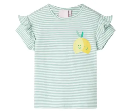 Vaikiški Marškinėliai, Mėtinės Spalvos, 140 Dydžio